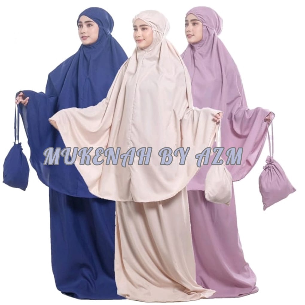 MUKENAH BY AZM/MUKENAH PREMIUM/MUKENAH POLOS/MUKENAH DEWASA JERSEY/MUKENAH TRAFELING/MUKENAH MURAH SURABAYA