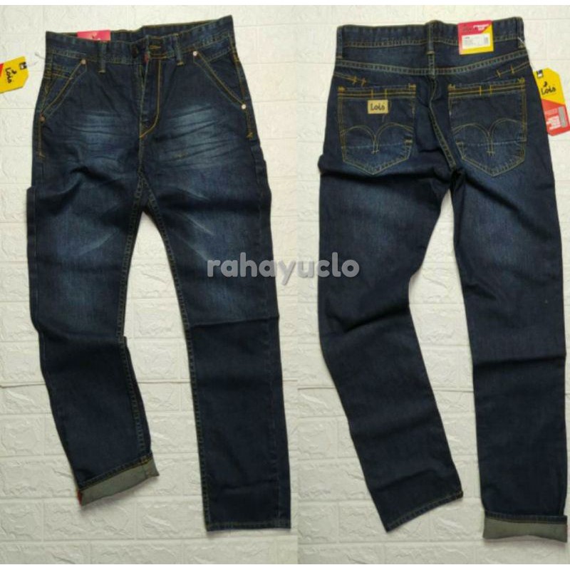 ✅COD Cuci Gudang celana panjang pria lois / celana jeans pria lois