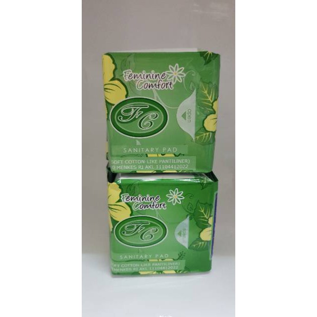 FEMININE COMFORT SANITARY PANTYLINER ISI 20