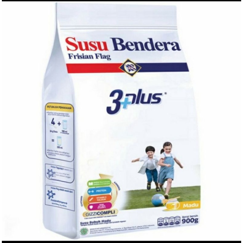 Susu Bendera 1 plus dan 3 plus 900gr g