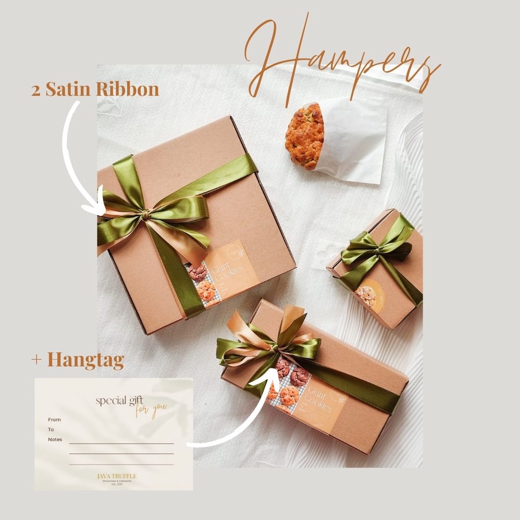 

(Tambahan Hampers) Pita dan Hangtag | Java Truffle