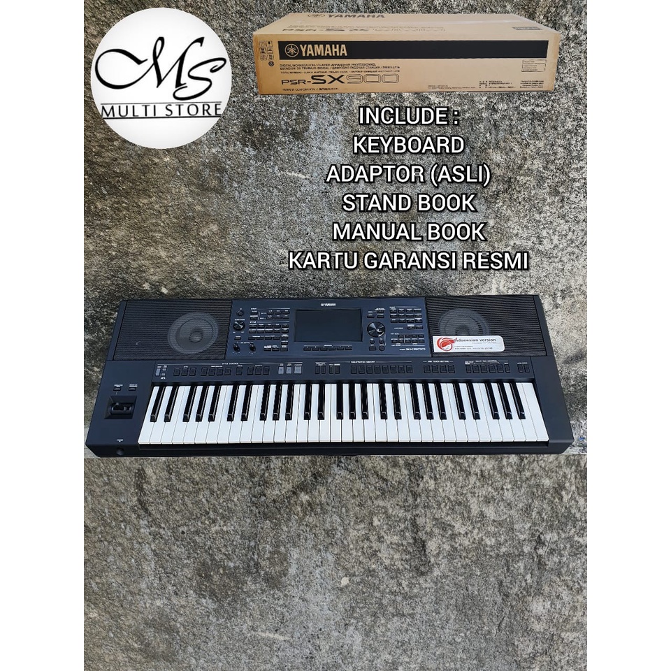 KEYBOARD YAMAHA PSR SX900 - SX-900 - SX 900 - SX900 - GARANSI 1 TAHUN