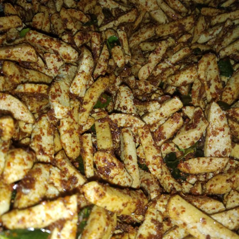 

Basreng pedas daun jeruk