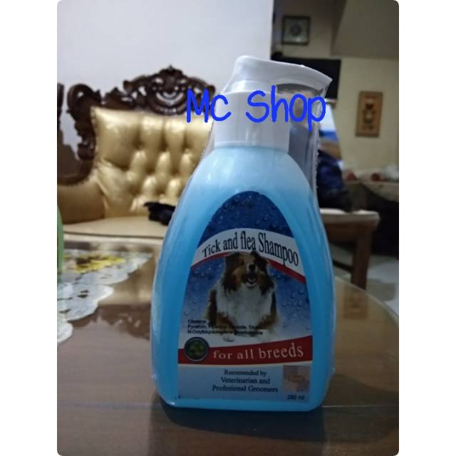 Shampoo anjing Raid All Tick and Flea shampoo 250 ml