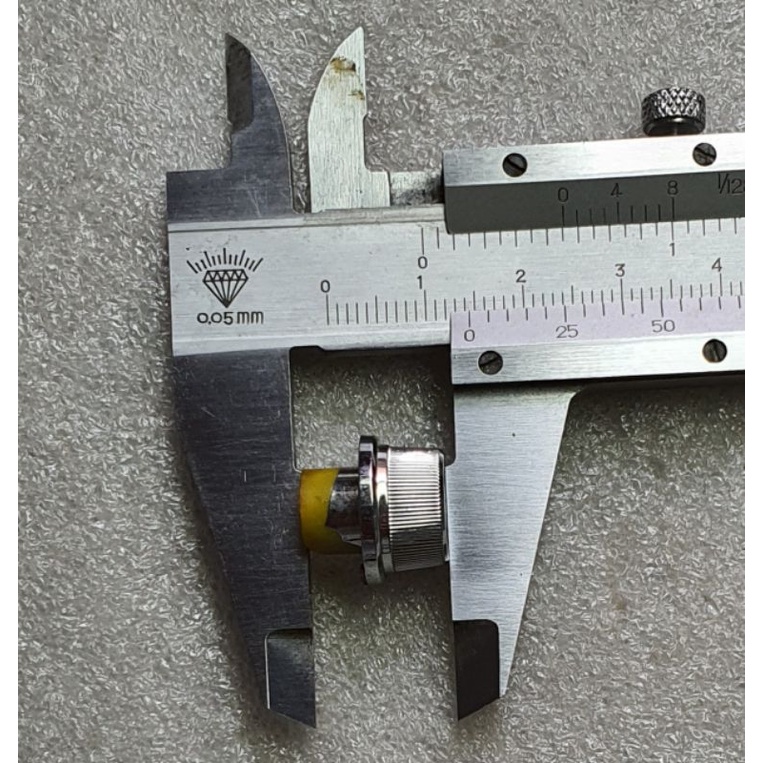 knop potensio kecil batang setengah Lingkaran 1pcs