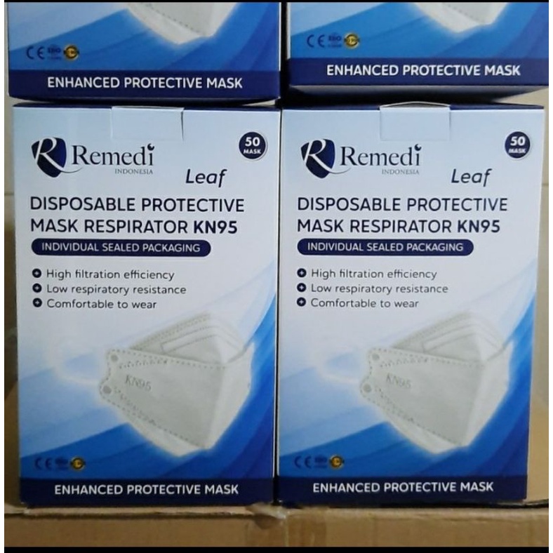 Remedi Masker Kn95 5ply Leaf Steril