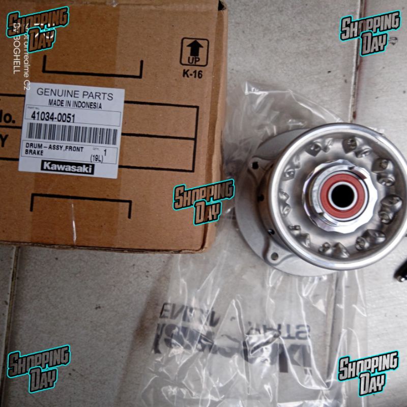 Tromol belakang klx 250 klx250 ORIGINAL