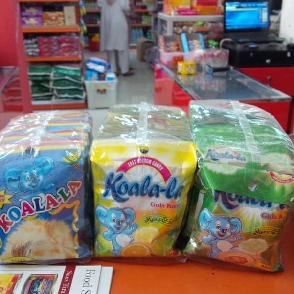 

[KODE PRODUK BZJTS8069] MANISAN / PERMEN GULA KAPAS LA LA KOALA-LA 10sachet / KOALA KOALALA 10SACHET / HALAL