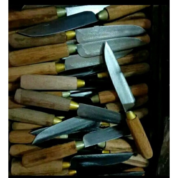 Pisau Dapur Gagang Kayu Super Tajam/Pisau Daging
