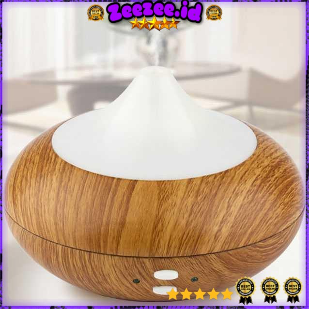 FUNHO Aromatherapy Air Humidifier Wood 210ml with LED RGB - AJ-507 [Wooden]