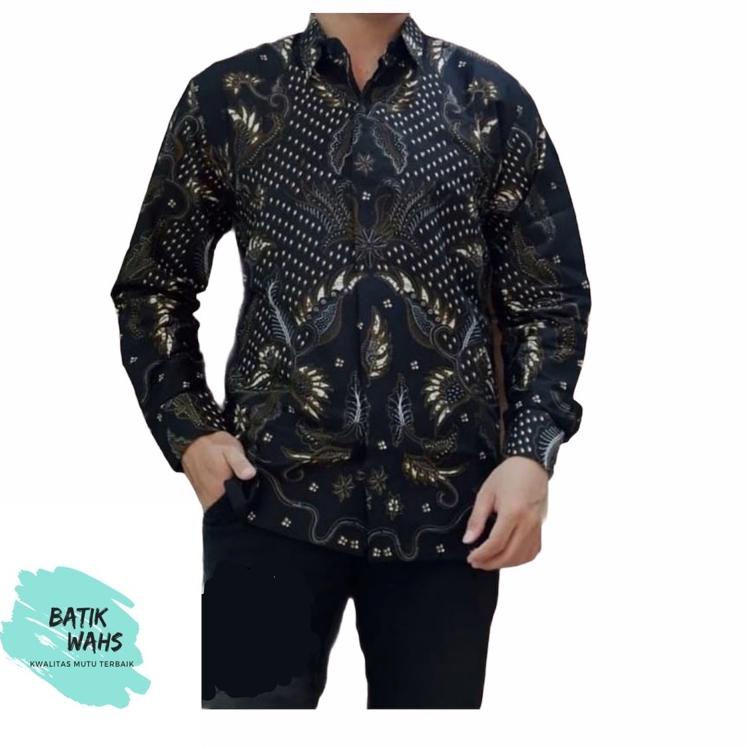 Hot Sell.. KEMEJA BATIK PRIA LAPIS FURING MOTIF TERLARIS SOLO SRAGENAN