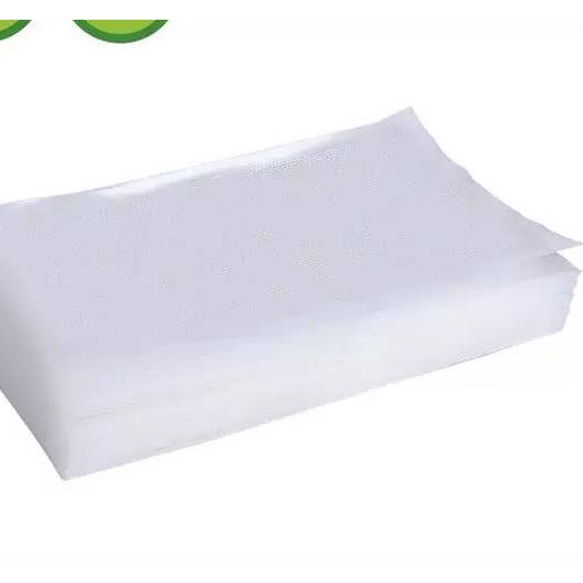 

☀ Plastik vacum embos 17x25 isi 50 / vacuum embossed / vacum emboss 17*25 / vakum makanan ○