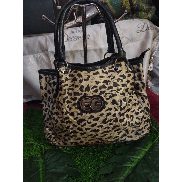 tas leopard preloved