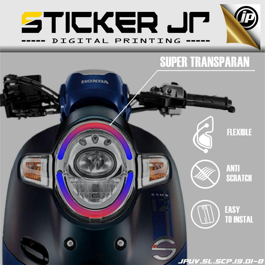 Stiker Alis Scoopy / Stiker Alis All New Scoopy / Stiker Lampu Scoopy Galaxi