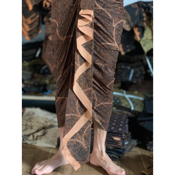 BISA COD - Kamben batik lembaran semi tulis