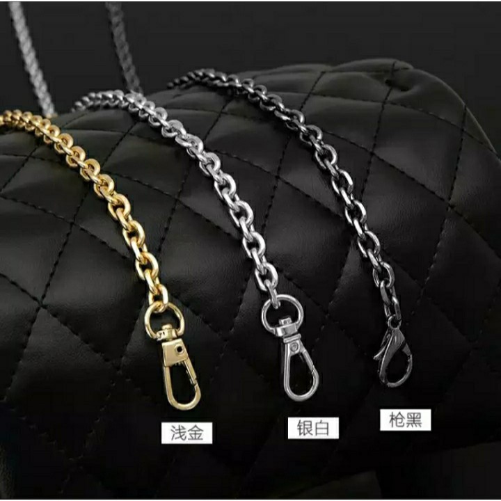 Alikanpstore / Tali Tas Rantai Tepas / Tali rantai murah / Aksesoris Tas / rantai tas