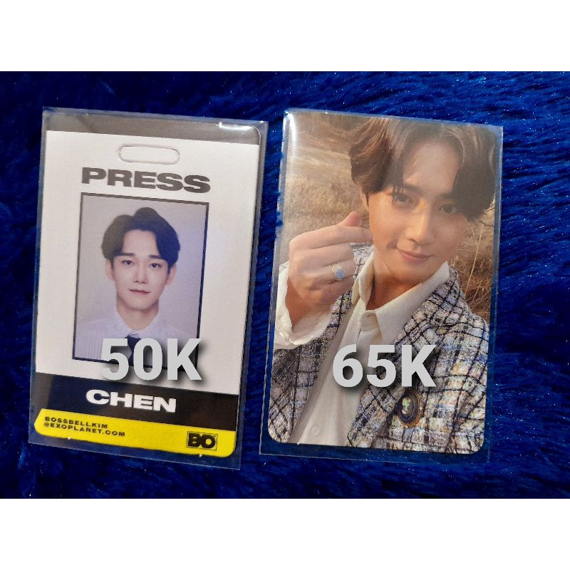 PC Photocard EXO Official Suho Self Portrait Archive #2 ID Press Chen SG21 Season Greeting 2021 (BAC