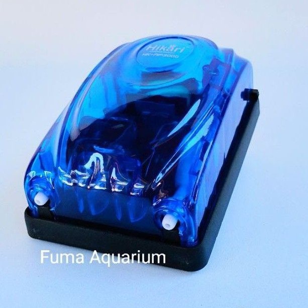 MESIN AERATOR GELEMBUNG UDARA AIRPUMP 2 LUBANG HIKARI 3000 HK- AP3000 aquarium Aquascape