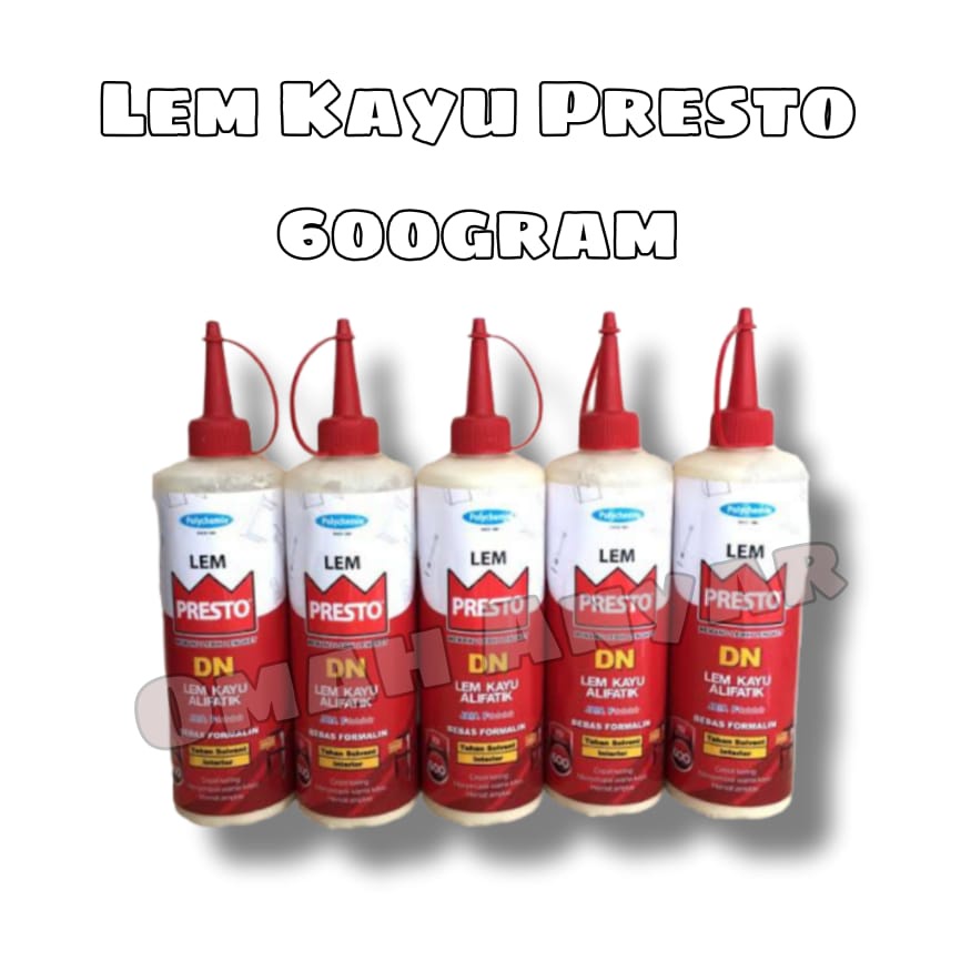 Lem Presto Kayu Alifatik Union 600gr