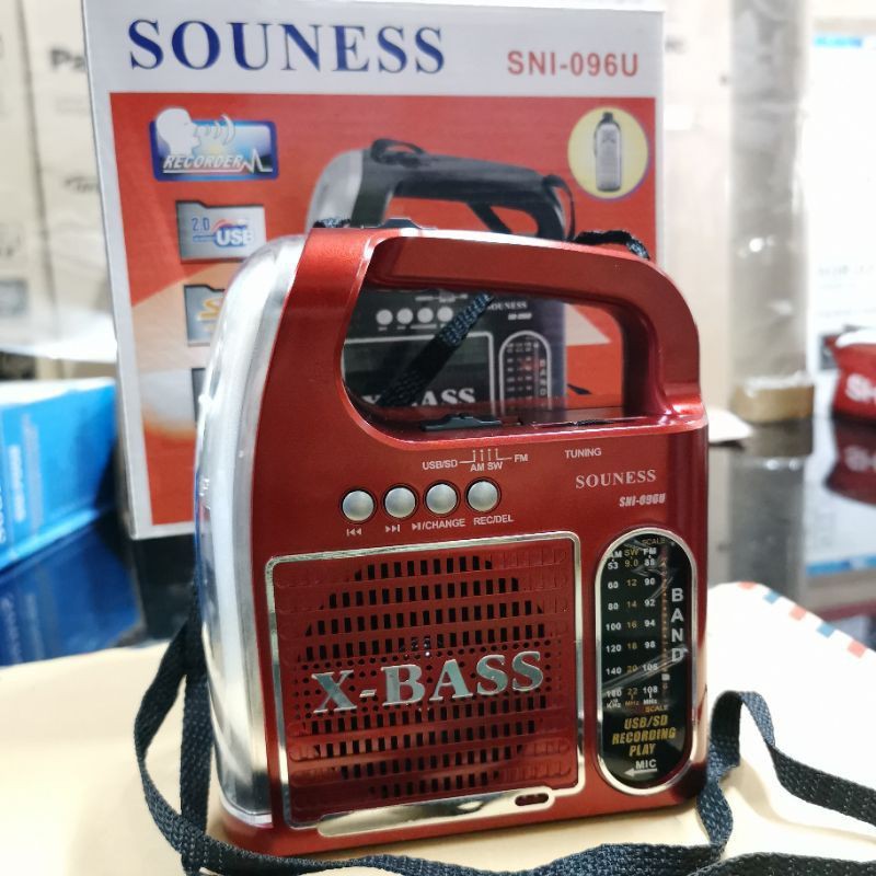 [SUSE] VINTAGE RADIO JADUL SOUNESS SNI 096U AM FM SW 3 BAND USB SD CARD SPEAKER ADA SENTER TALI