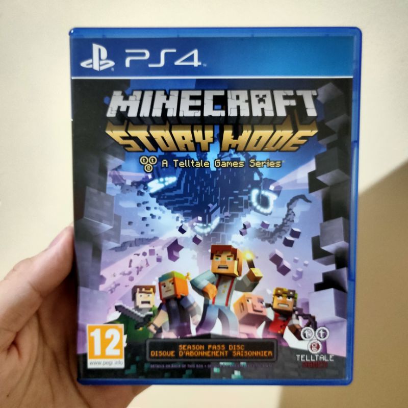 BD Kaset PS4 Minecraft Mine craft Story Mode