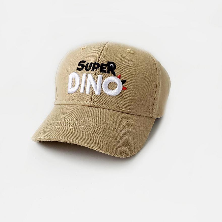 TOPI ANAK BORDIR MOTIF SUPER DINO / TOPI BASEBALL ANAK / TOPI ANAK LUCU