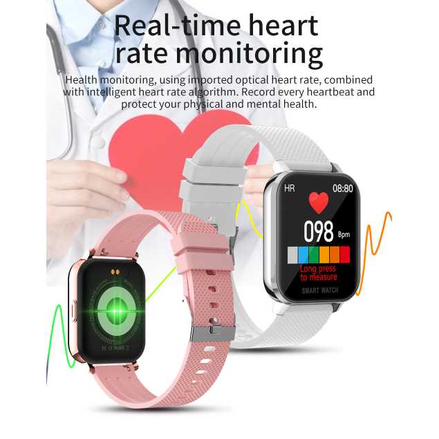 IDN - SKMEI Smartwatch Heart Rate Blood Oxygen Stainless Steel - MT28S