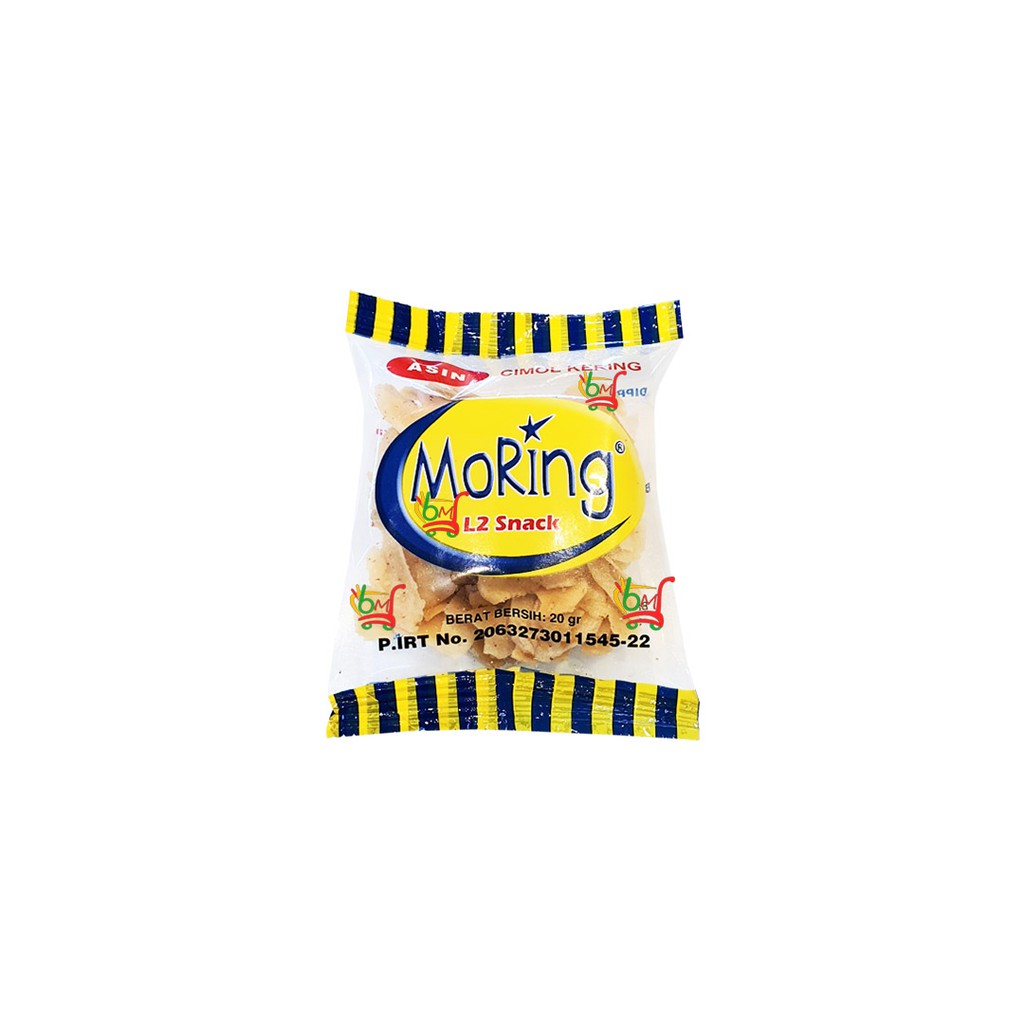 

L2 Moring Original Snack Cimol Kering Cemilan Khas Bandung - 20gr