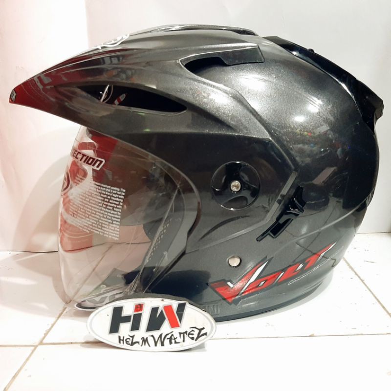 HELM VOG VOLT DOUBLE VISOR GUNMETAL