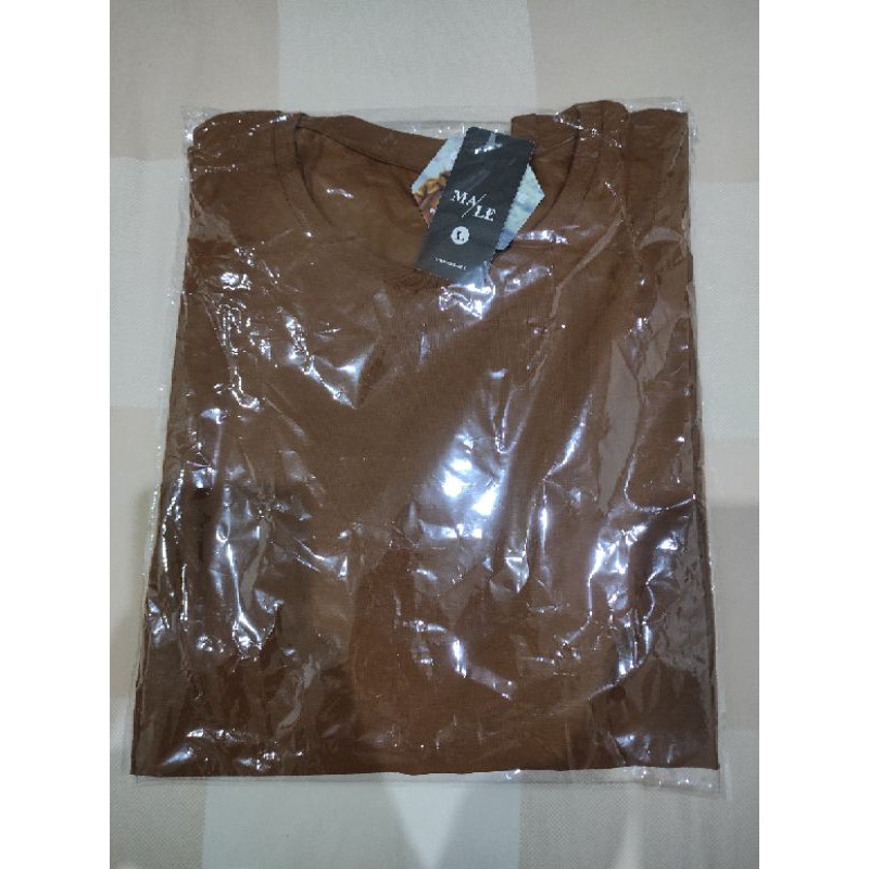 MaleId Basic Tees Light Brown