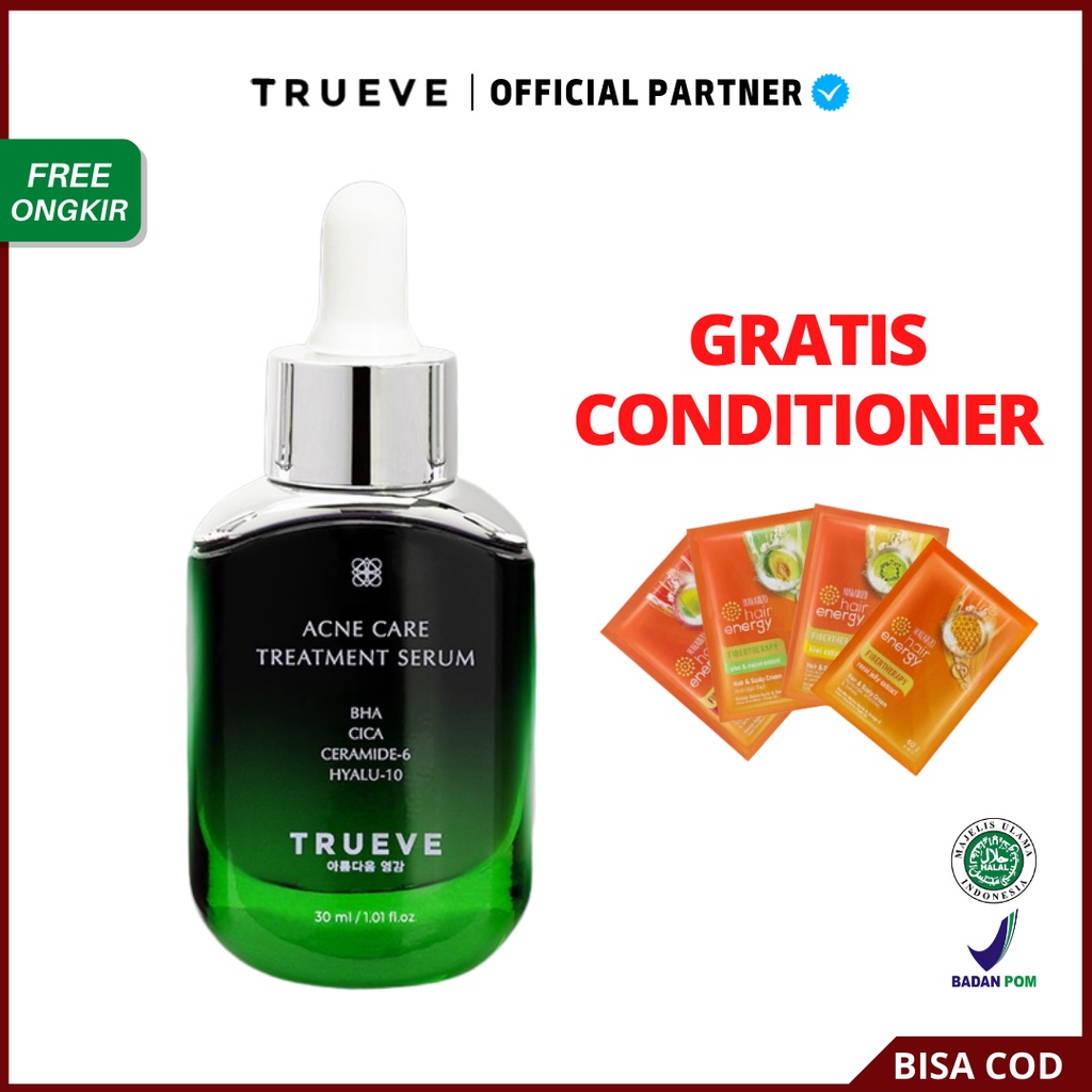 [ READY ] TRUEVE BHA &amp; CICA Acne Serum 30 ML Serum Wajah Trueve