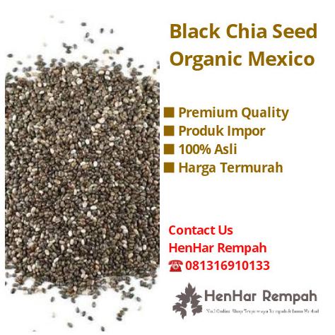 

Black Chia Seed Organic Mexico 1 Kg