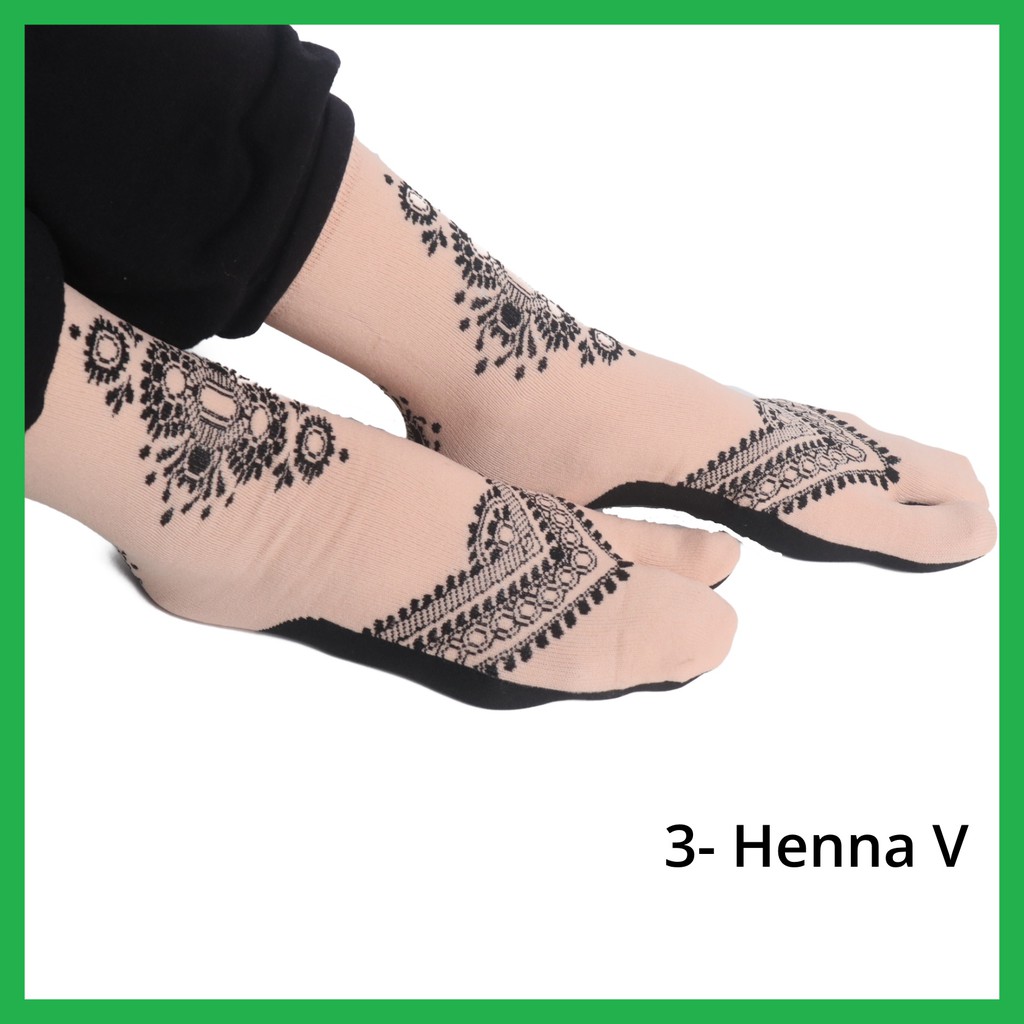 Promo Kaos Kaki Motif Jempol Nylon / Kaos Kaki Jari  Socks / Muslimah Telapak Hitam Computer