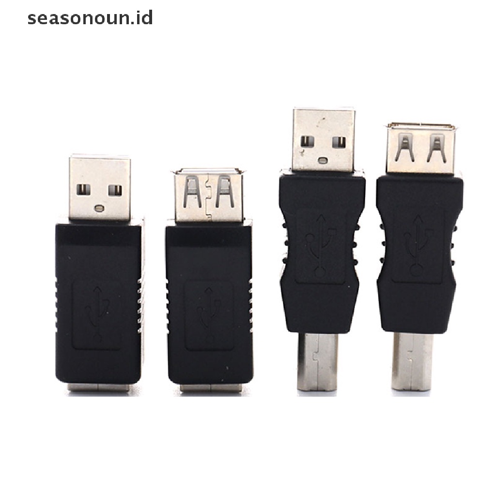 【seasonoun】 USB 2.0 type A Female to type B Male Printer Scanner Adapter Converter Connector .