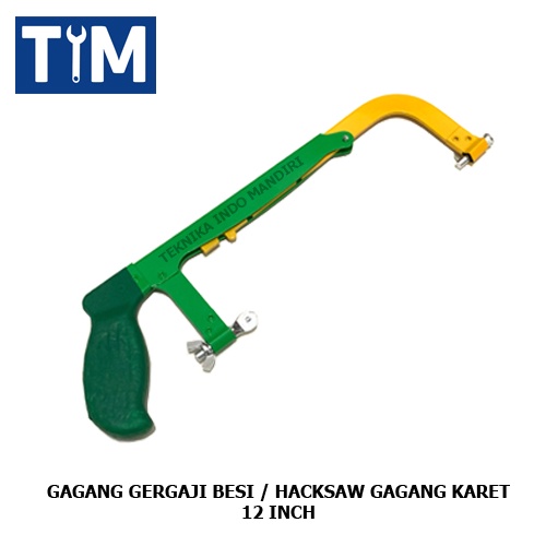 Hacksaw Gagang Karet - Gagang Gergaji Besi 12 INCH