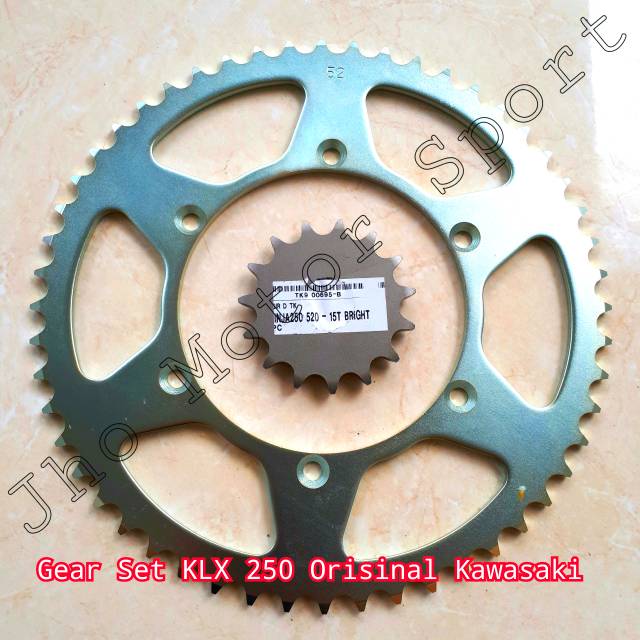 Gear Set KLX 250 Orisnal Kawasaki
