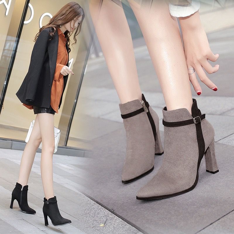 HS / Sepatu Boots Wanita Fashion Import 255