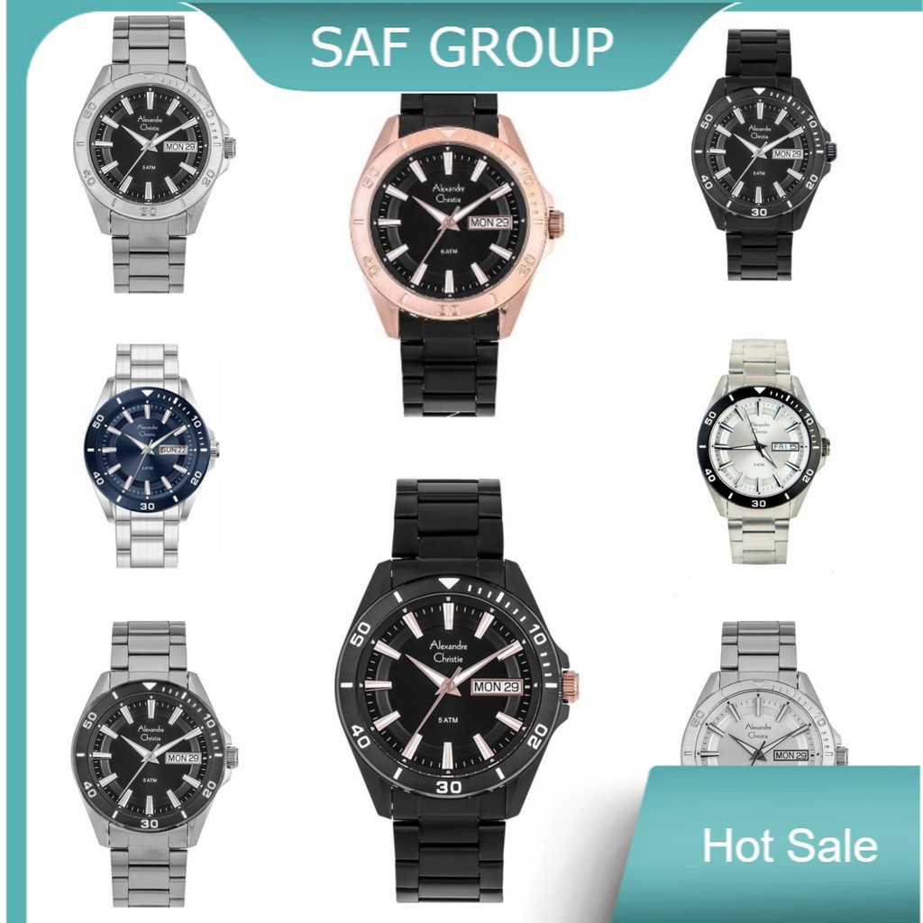 JAM TANGAN PRIA ALEXANDRE CHRISTIE AC 6512 / AC6512 SPORTY ORIGINAL by plp