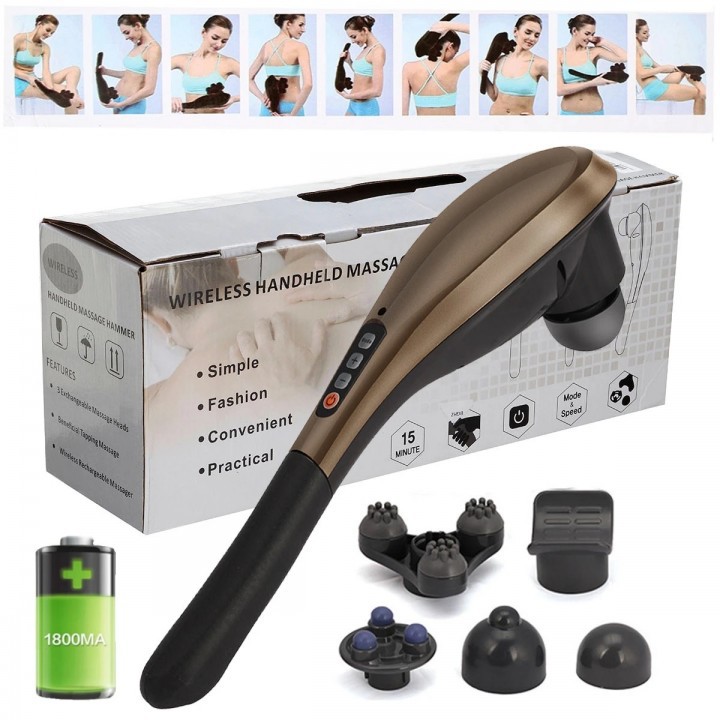 ROCKWARE Wireless Handheld Massage Hammer - RW-A87117