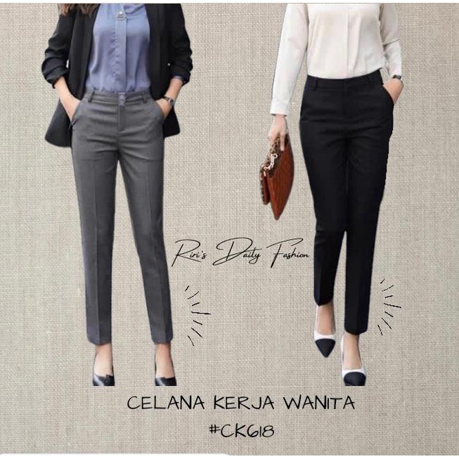 Celana Kerja Wanita/Celana Kerja Formal/Celana kantor Wanita/Celana Kerja Terlaris