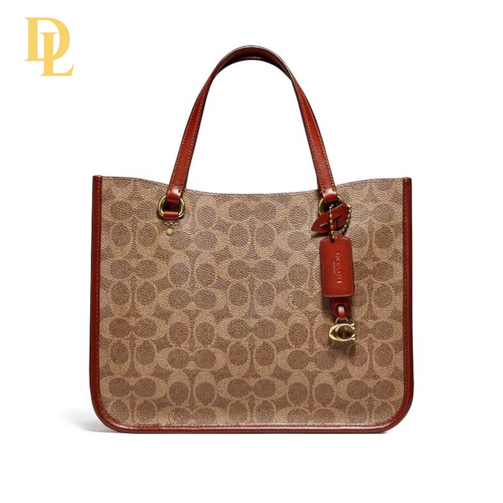 Coach Tyler Carryall 28 In Signature Canvas (C3889)