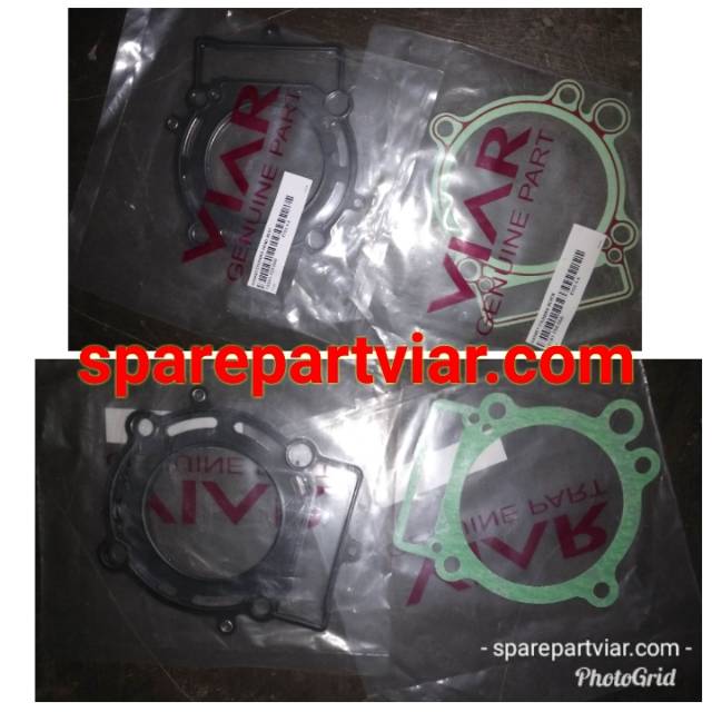 Gasket cylinder head dan block viar 250cc