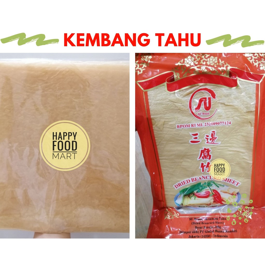 

[SALE] SU BRAND DRIED BEANCURD 100G/KEMBANG TAHU/TAUKI LEMBARAN/KULIT TAHU IMPORT/FU ZHU/YUBA/FU CUK