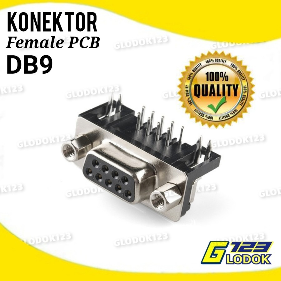 Konektor DB9 Female PCB