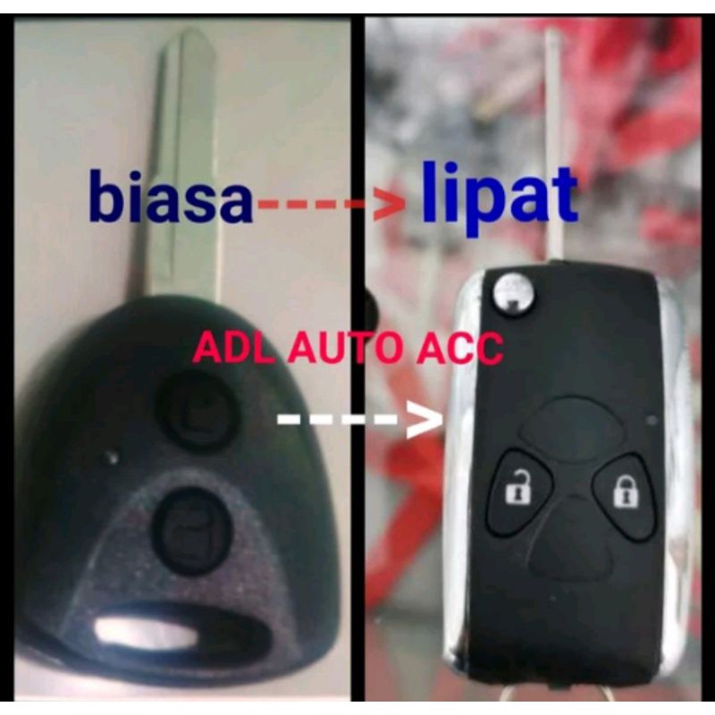 kasing casing kunci remote MOBIL model lipat toyota grand NEW avanza great NEW xenia