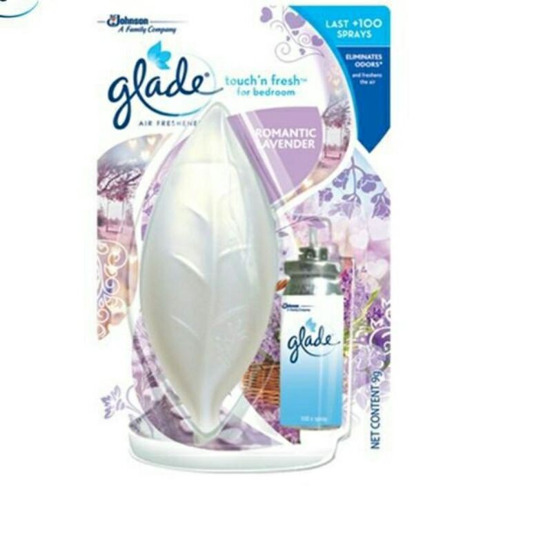 Glade Touch'N Fresh For Bedroom Air Freshener 9Gr (Refill+Tempat)