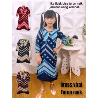 Jual Dres Baju Turun Naik Viral Tik Tok 2022 / Dress Pakaian Hits ...