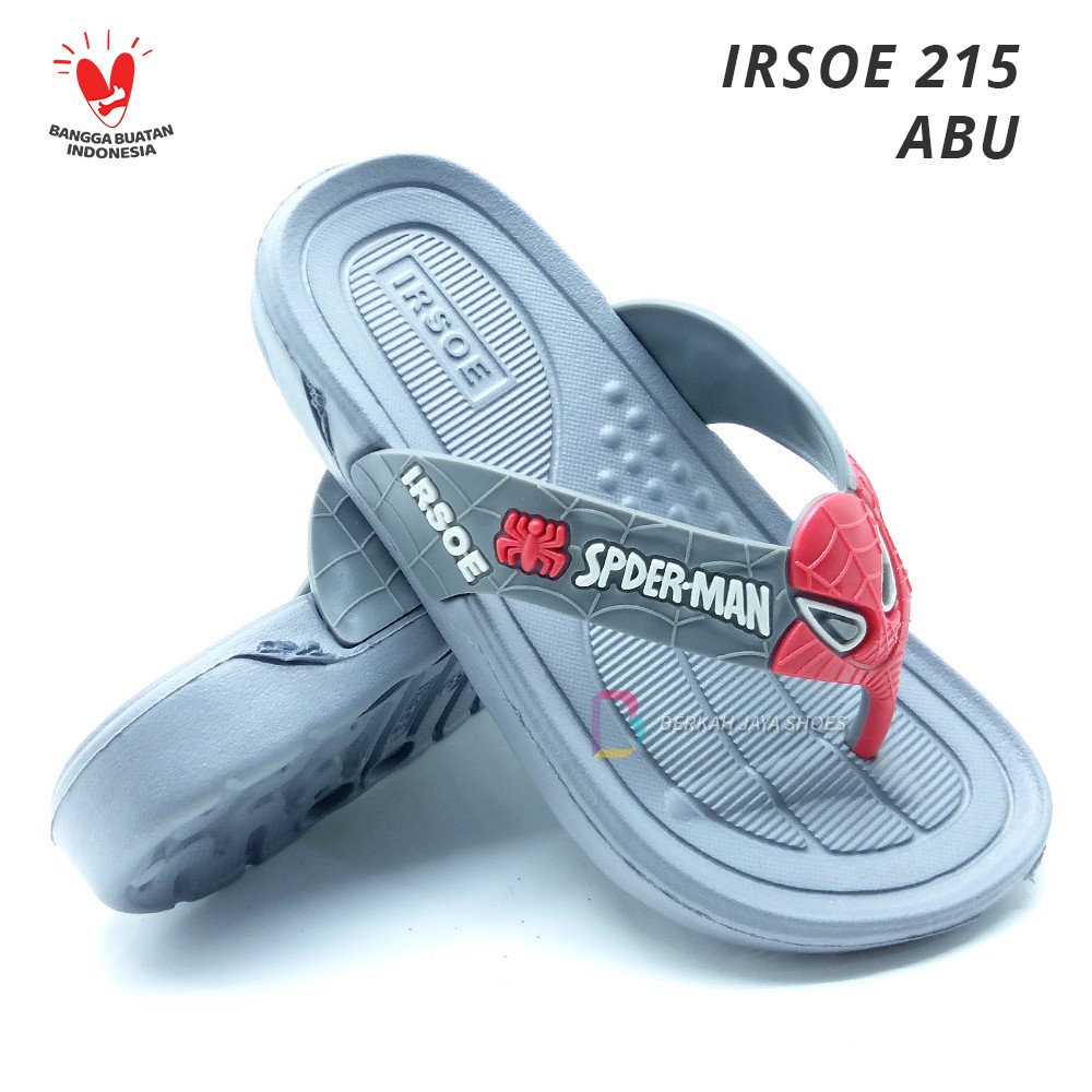 Sandal Karet Anak - Sandal Jepit Karet Anak Laki - Laki Irsoe KC 215 24-29