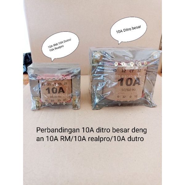 Trafo 10A DITRO TRANSFORMER BESAR