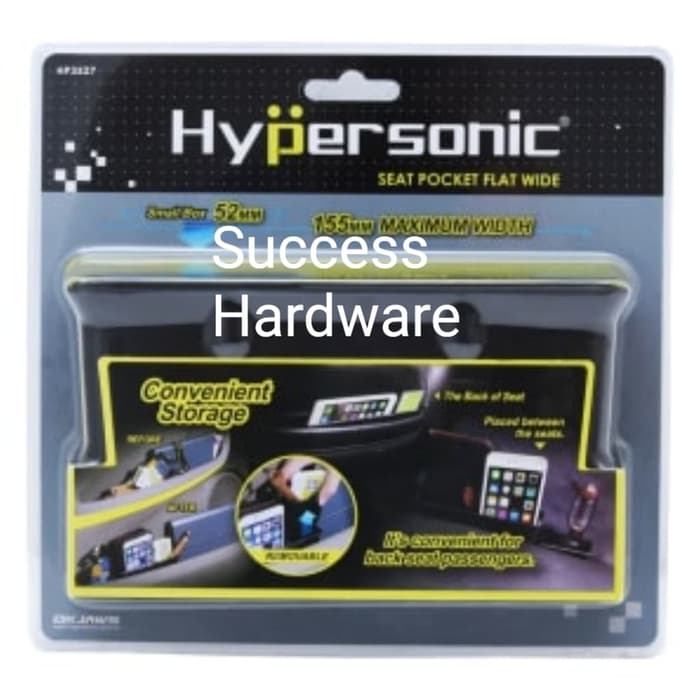 HYPERSONIC ORGANIZER MOBIL SEAT POCKET HP3527 SEAT POCKET FLAT WIDE
